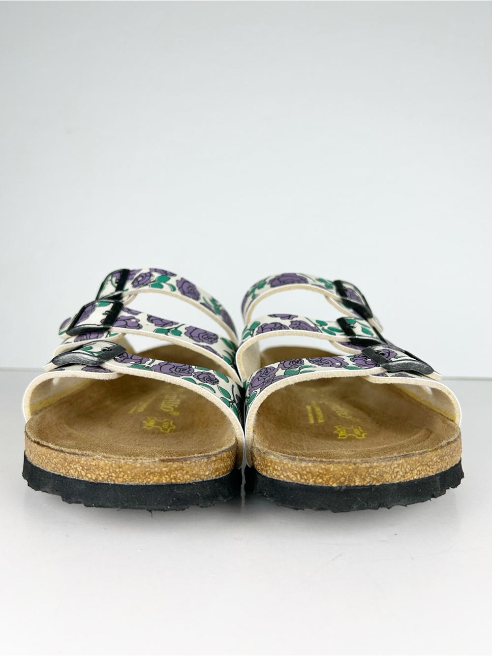 Birkenstock Papillio Florida Purple Rose Birko-Flor Three Strap Sandal EU 41 - Picture 3 of 13